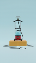 Garment steamer with extra-large water tank