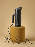 E-steam Jiffy travel garment steamer front to side picture sold by Best Steamers