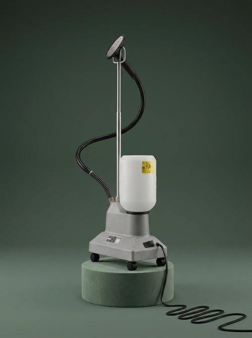 Jiffy J-2 Clothing Steamer back side sold by Best Steamers