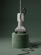 Jiffy J-2 Clothing Steamer front closeup sold by Best Steamers